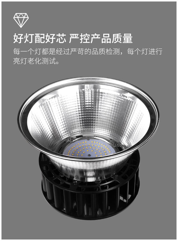 工礦燈制造商 IP65防水車庫LED燈 100W 150W 200W工廠倉庫商業照明燈