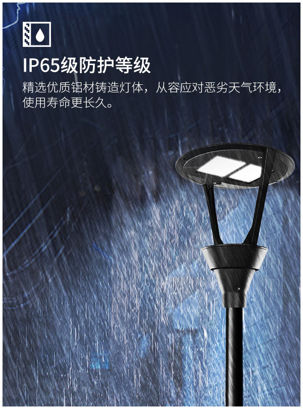 2022戶外防水LED庭院燈花園別墅 100W 小區路燈室外家用超亮新農村