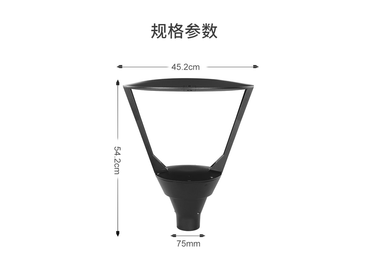 2022戶外防水LED庭院燈花園別墅 100W 小區路燈室外家用超亮新農村