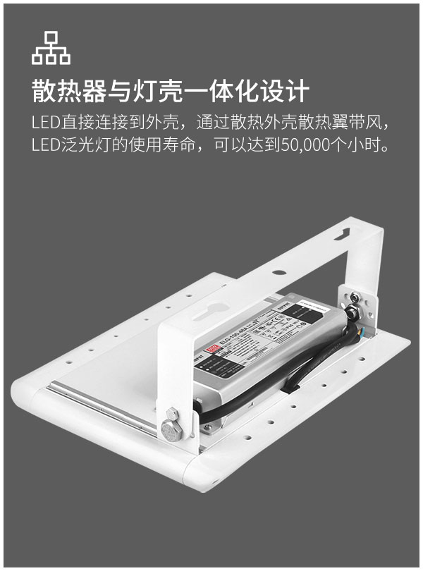 中山菲龍 批發100W 150W 200W隧道燈 工程專用投光燈 小院游樂場照明燈
