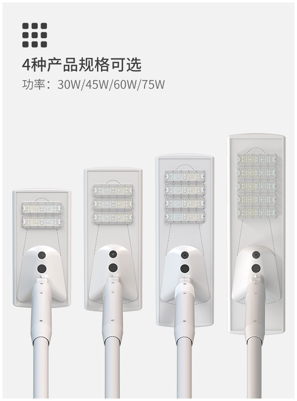 智能追光太陽(yáng)能路燈