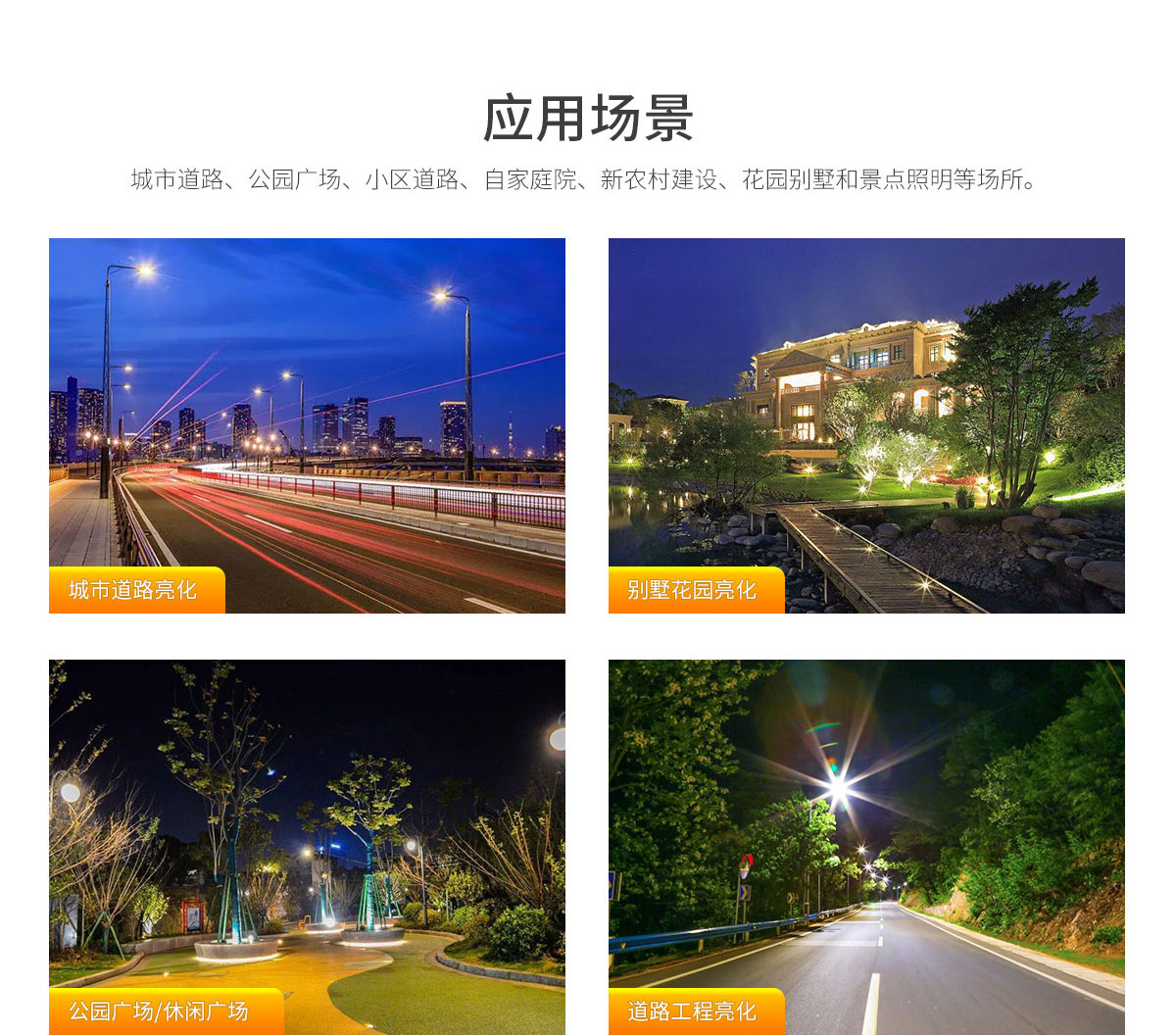 2020新款 光傳感器控制 卡扣式安裝 LED道路照明燈FL-LD-GLT1