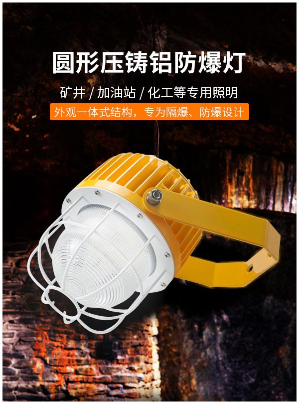 菲龍LED防爆燈倉庫廠房車間防爆照明燈隔爆60w,120w工礦燈