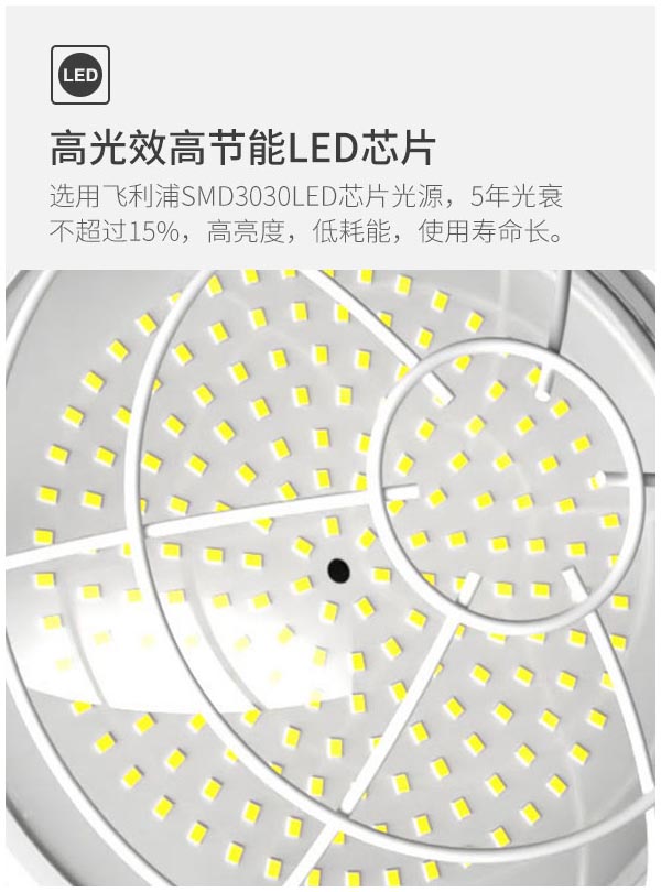 菲龍LED防爆燈倉庫廠房車間防爆照明燈隔爆60w,120w工礦燈