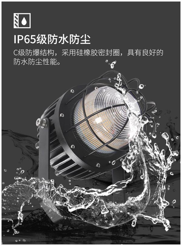 菲龍LED防爆燈倉庫廠房車間防爆照明燈隔爆60w,120w工礦燈