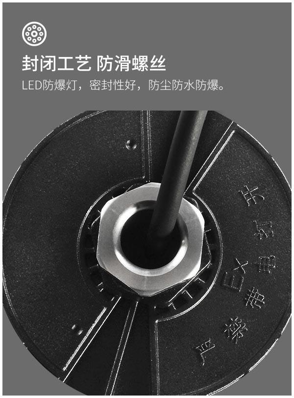 菲龍LED防爆燈倉庫廠房車間防爆照明燈隔爆60w,120w工礦燈