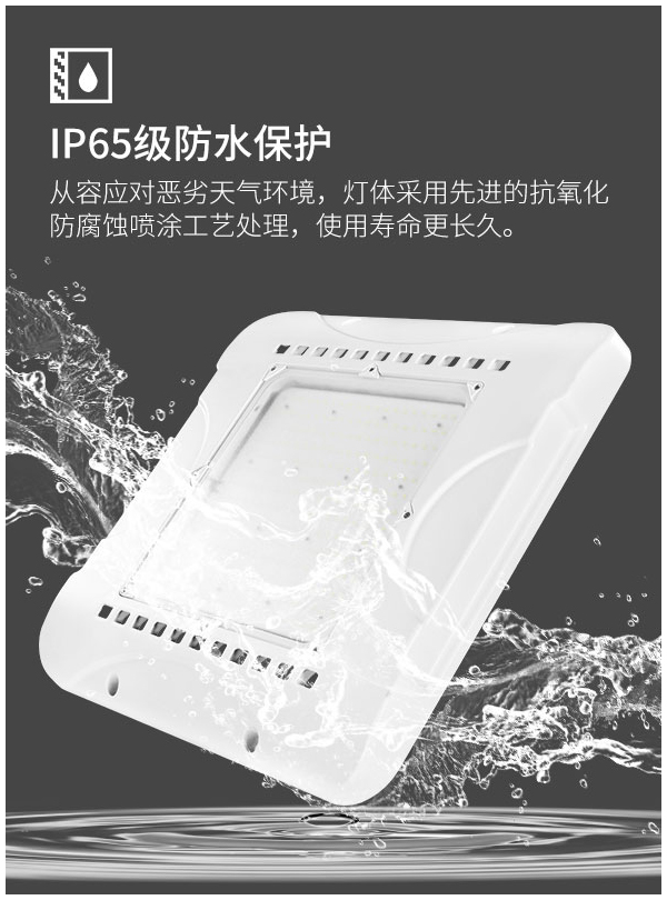 2022新款嵌入式LED油站高亮天棚燈化工廠房照明燈批發(fā)